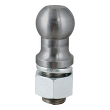 Load image into Gallery viewer, CURT 40092 3" Trailer Ball (2" x 3-1/2" Shank, 30,000 lbs., Raw Steel) - Truck Part Superstore