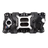 Edelbrock 71013 Black Rpm SBC Intake Manifold