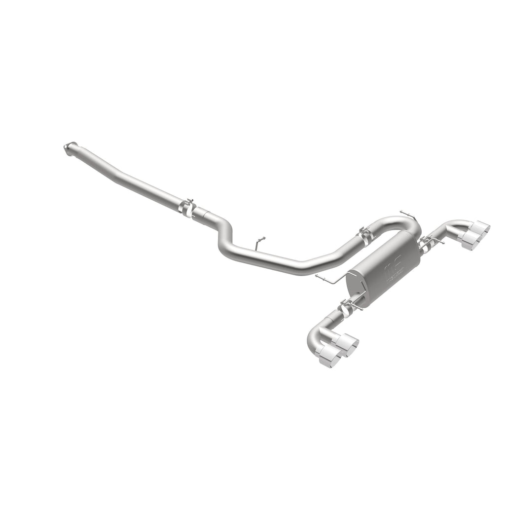 MagnaFlow Exhaust Products 16824 Street Series Polished Cat-Back System for Select Subaru Impreza