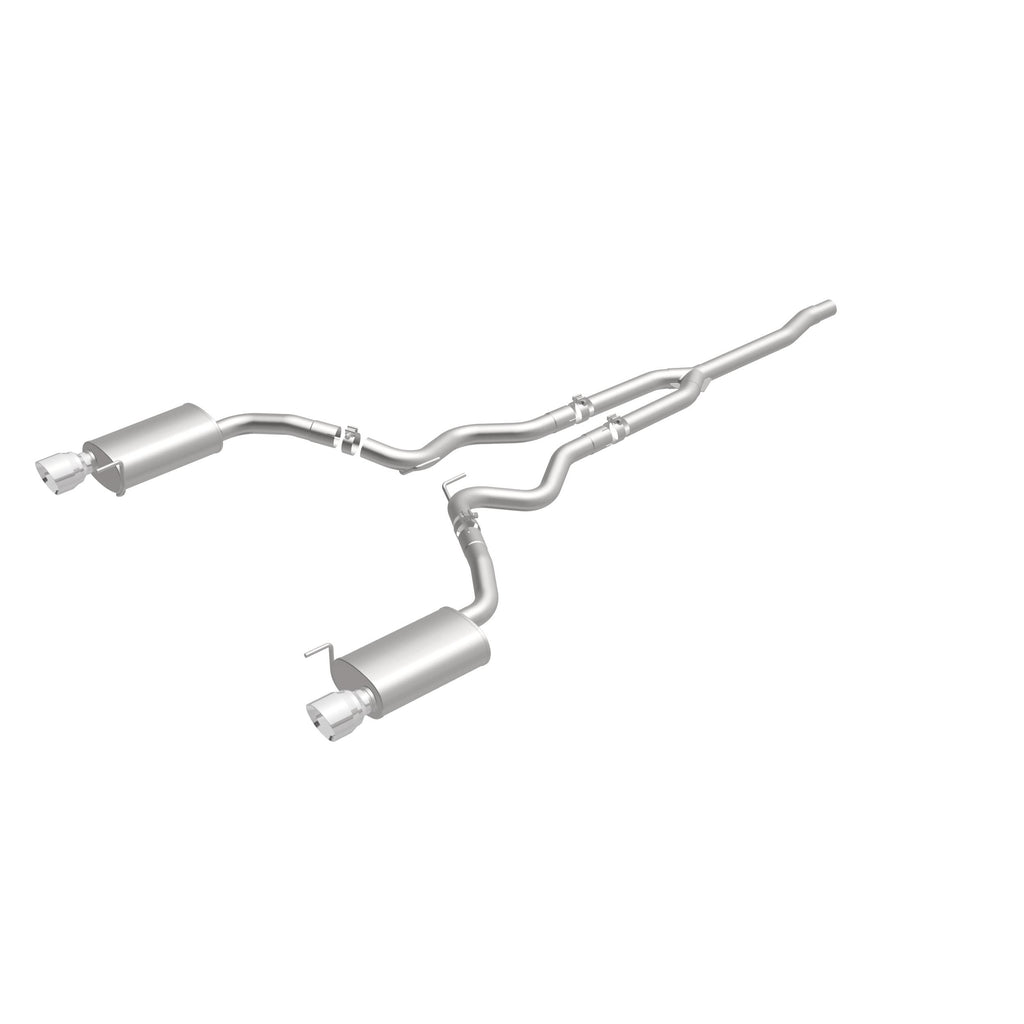 MagnaFlow Exhaust Products 19097 Street Series Polished Cat-Back System for Select Ford Mustang