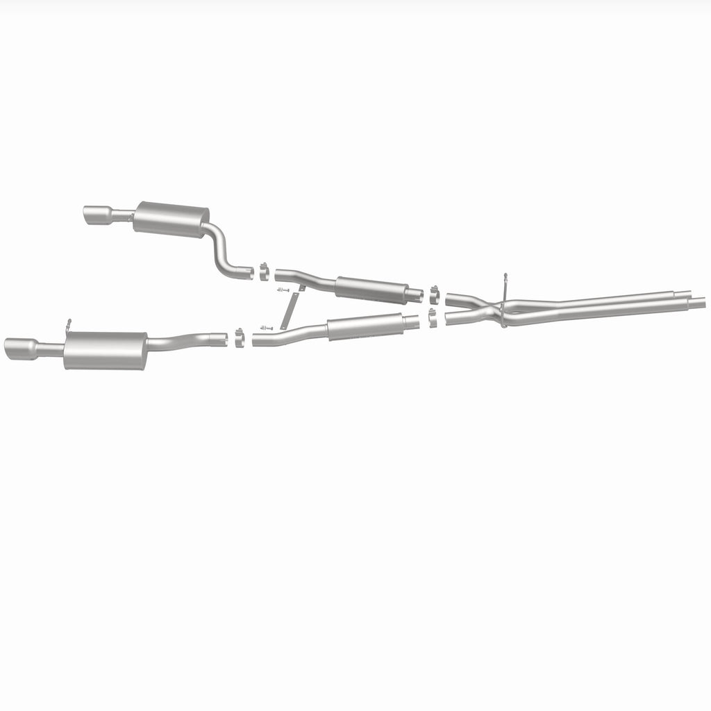 MagnaFlow Exhaust Products 16493 Touring Series Polished Cat-Back System for Select Audi A6 Quattro