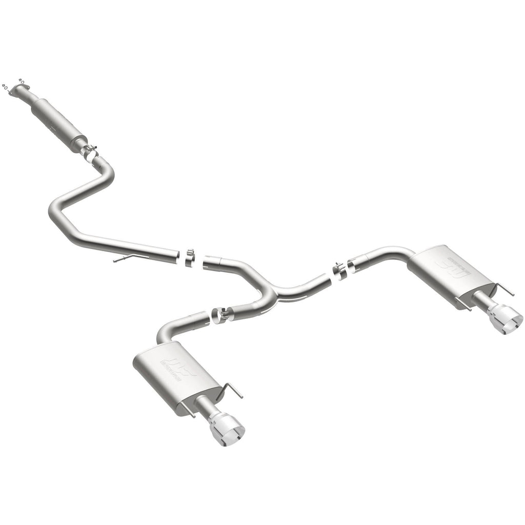 MagnaFlow Exhaust Products 19024 Street Series Polished Cat-Back System for Select Chevrolet Malibu