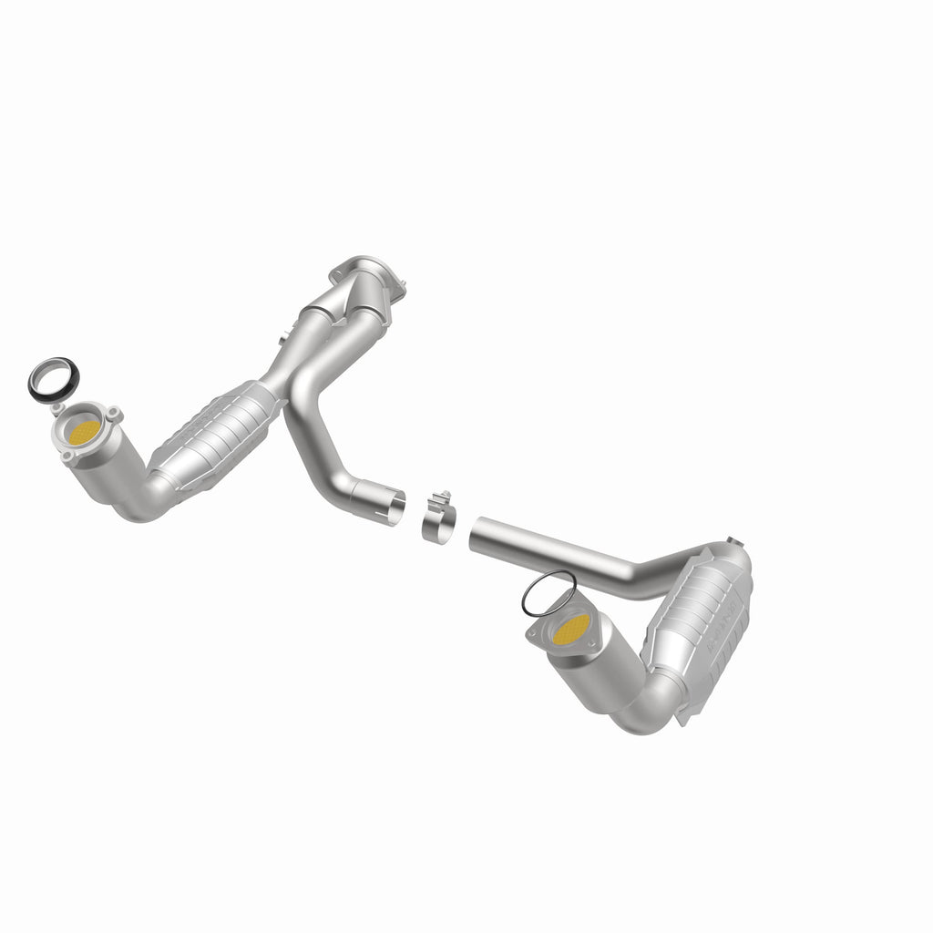 MagnaFlow Exhaust Products 458062 California CARB Direct-Fit Catalytic Converter for Select Cadillac Escalade, Chevrolet Avalanche 1500, Chevrolet Silverado 1500, Chevrolet Suburban 1500, Chevrolet Tahoe, GMC Sierra 1500, GMC Yukon, GMC Yukon XL