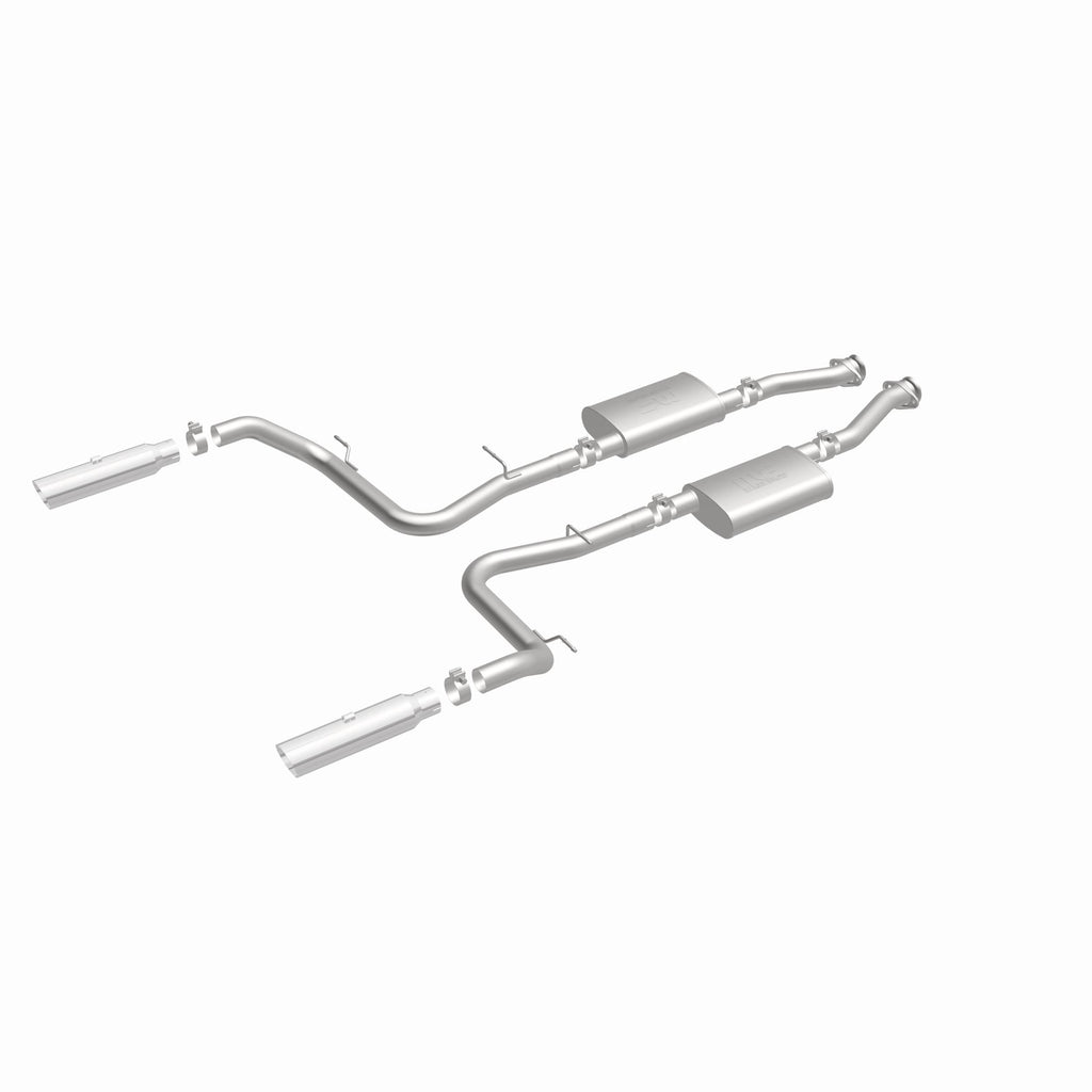 MagnaFlow Exhaust Products 15644 Street Series Polished Cat-Back System for Select Ford Mustang