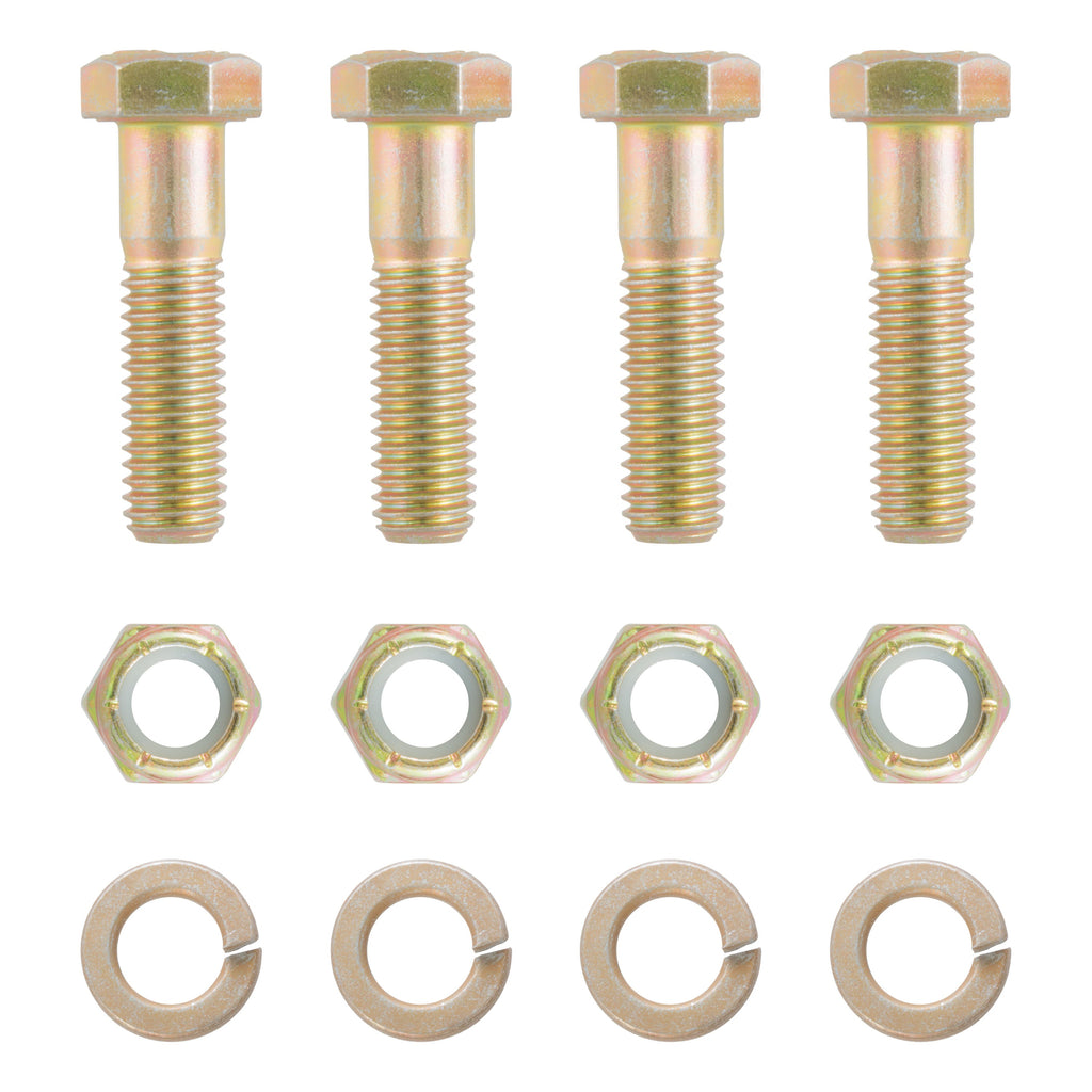 CURT 48330 Pintle Mount Hardware Kit (1/2in.; Grade 8; Yellow Zinc) - Truck Part Superstore