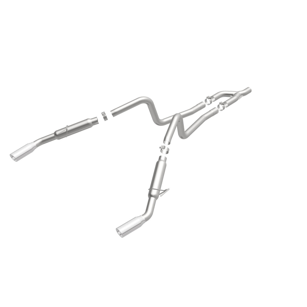 MagnaFlow Exhaust Products 16605 Competition Series Stainless 2.5 in Cat-Back for Select Ford Mustang