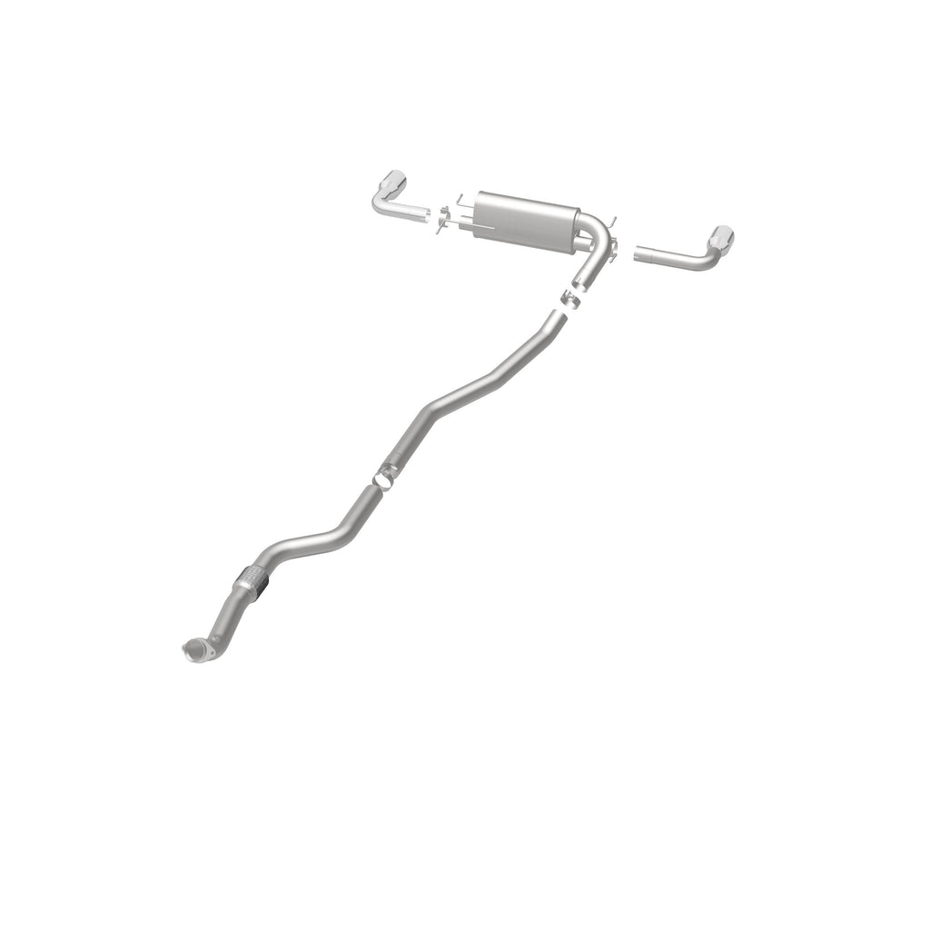 MagnaFlow Exhaust Products 16645 Street Series Polished Cat-Back System for Select Pontiac Solstice