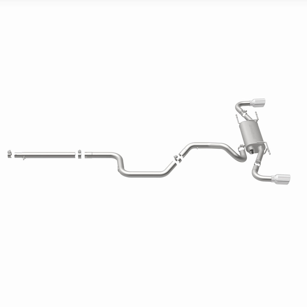 MagnaFlow Exhaust Products 15146 Street Series Polished Cat-Back System for Select Mazda 3