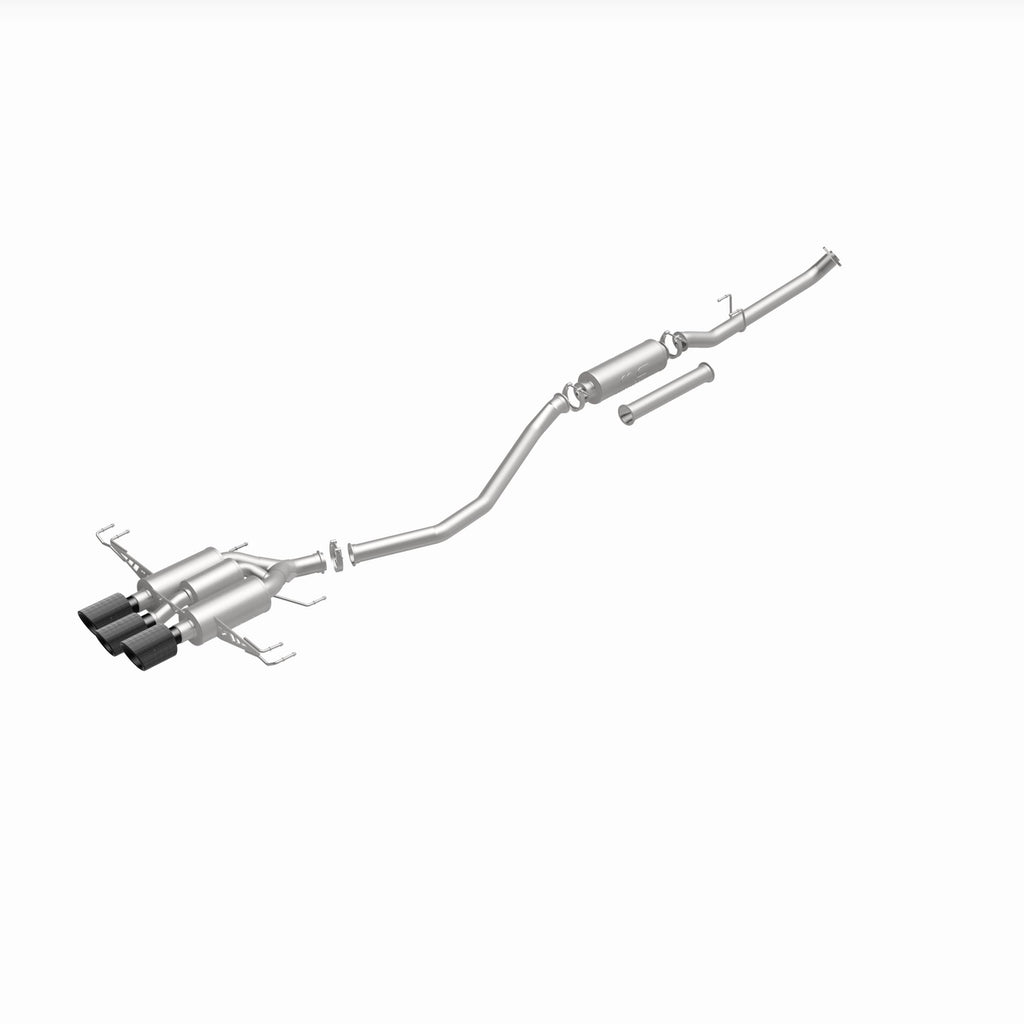 MagnaFlow Exhaust Products 19383 xMOD Series Carbon Fiber Tips Cat-Back System for Select Honda Civic