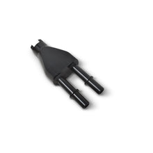 Load image into Gallery viewer, Yblock-Adapter-38-Sae-Quick-Disconnect-Female-(2)-38-Sae-Qd-Male-Black