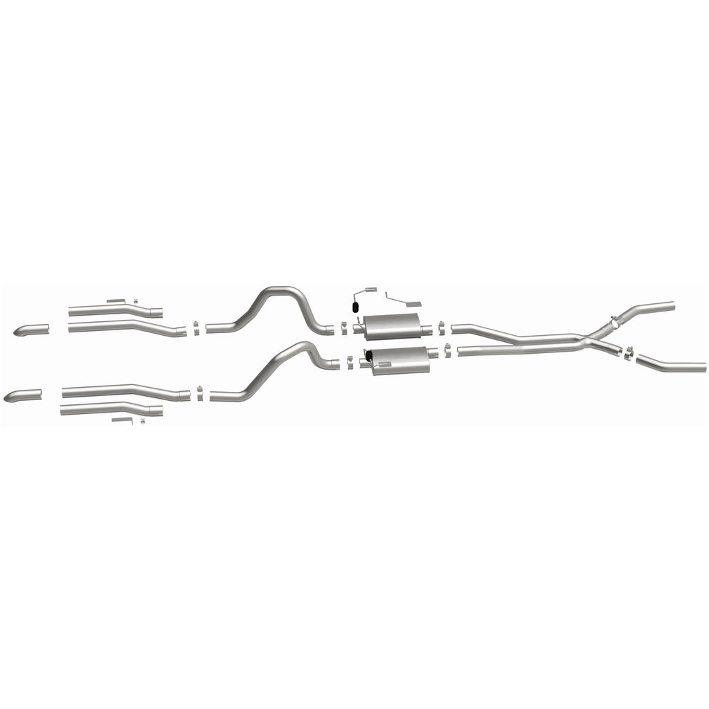 MagnaFlow Exhaust Products 19303 Street Series Polished System for Select Chrysler Cordoba, Dodge 330, Dodge 440, Dodge Charger, Dodge Coronet, Dodge Dart, Dodge Magnum, Dodge Monaco, Dodge Polara, Plymouth Belvedere, Plymouth Fury, Plymouth GTX,