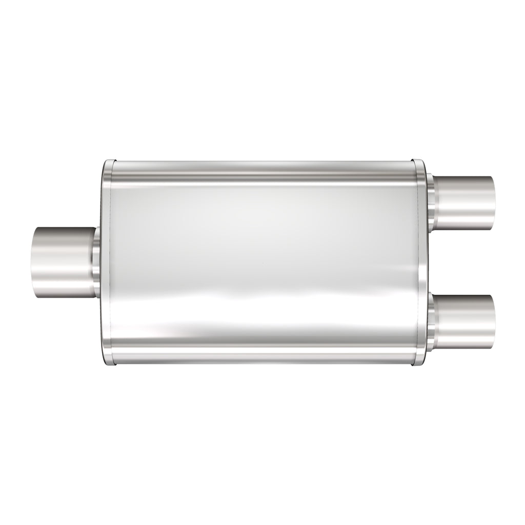 MagnaFlow Exhaust Products 13288 Multi-Chamber Performance Muffler; 3/2.5in. Center/Dual; 4x14x9 Body