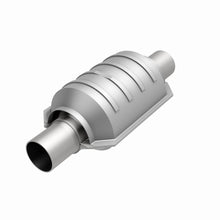 Load image into Gallery viewer, MagnaFlow Exhaust Products 53104 Standard Grade Universal Catalytic Converter for Select Acura EL, Acura NSX, Ford Taurus, Honda Accord, Honda Prelude, Lincoln Continental, MG MGB, Mercedes-Benz 260E, Mercedes-Benz 300E, Mercedes-Benz 300TE, Merkur