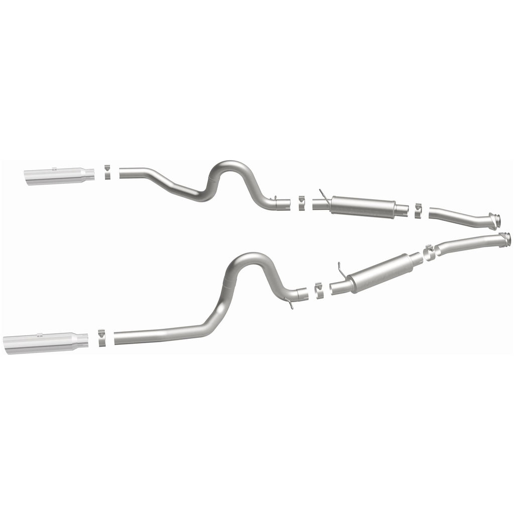 MagnaFlow Exhaust Products 15677 Competition Series Stainless 2.5 in Cat-Back for Select Ford Mustang