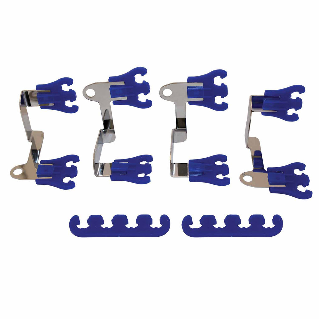 7-9-Mm-Spark-Plug-Wire-2-Right-And-2-Left-Side-Brackets-With-2-Hole-Looms-Two-4