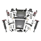 Rough Country 29850 7 Inch Lift Kit Bracket Vertex 14-16 Chevy/GMC 1500