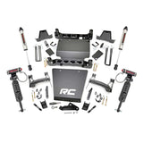 Rough Country 29857 7 Inch Lift Kit Bracket Vertex/V2 Shks 14-16 Chevy/GMC 1500