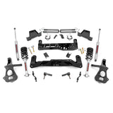 Rough Country 18734 7 Inch Suspension Lift Kit Lifted Struts 14-18 Silverado/Sierra 1500 2WD Aluminum/Stamped Steel