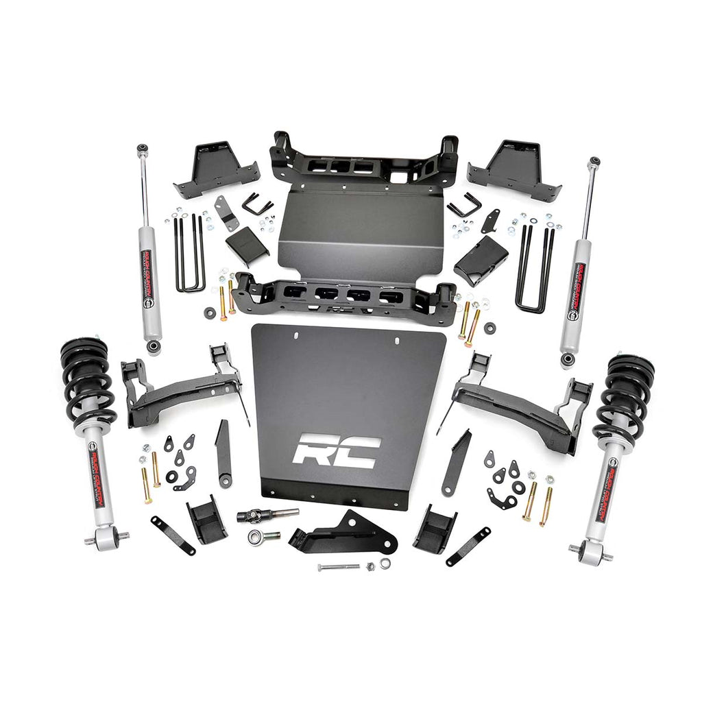 7-Inch-Suspension-Lift-Kit-Lifted-Struts-14-18-SilveradoSierra-1500-4Wd-Aluminum-Rough-Country