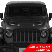 Load image into Gallery viewer, ~(7-Lbs.-24X15x14)~-Air-Hood-Scoop-System-For-18-20-Wrangler-Jl-Rubicon-2.0L-3.6L-2020-Jeep-Gladiator-3.6L-S-B-Intake-Required