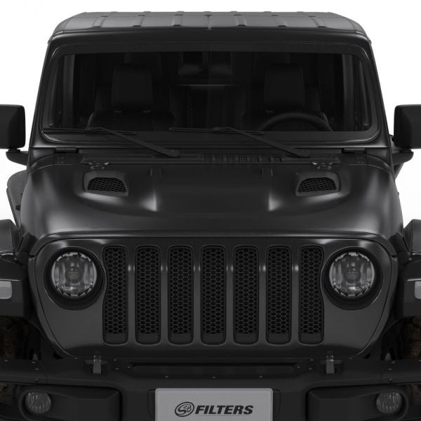 ~(7-Lbs.-24X15x14)~-Jeep-Air-Hood-Scoops-For-18-20-Wrangler-Jl-Rubicon-2.0L-3.6L-2020-Jeep-Gladiator-3.6L-Scoops-Only-Kit-S-B