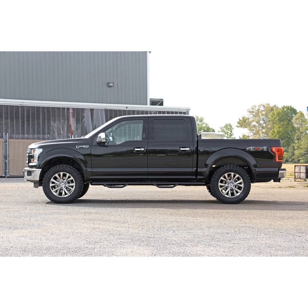 ~(7-Lbs.-16X8x3)~-2In-Ford-Leveling-Billet-Strut-Extensions-(14-20-F-150)