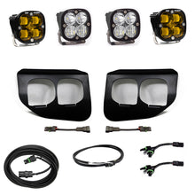 Load image into Gallery viewer, ~(7-Lbs.-12X10x10)~-Ford-Super-Duty-(20-On)-Fog-Lights-Fpk-Amber-SaePro-Dc-Baja-Designs-WUpfitter-Baja-Designs