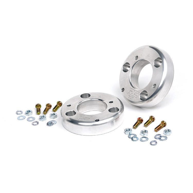 ~(7-Lbs.-16X8x3)~-2In-Ford-Leveling-Billet-Strut-Extensions-(14-20-F-150)