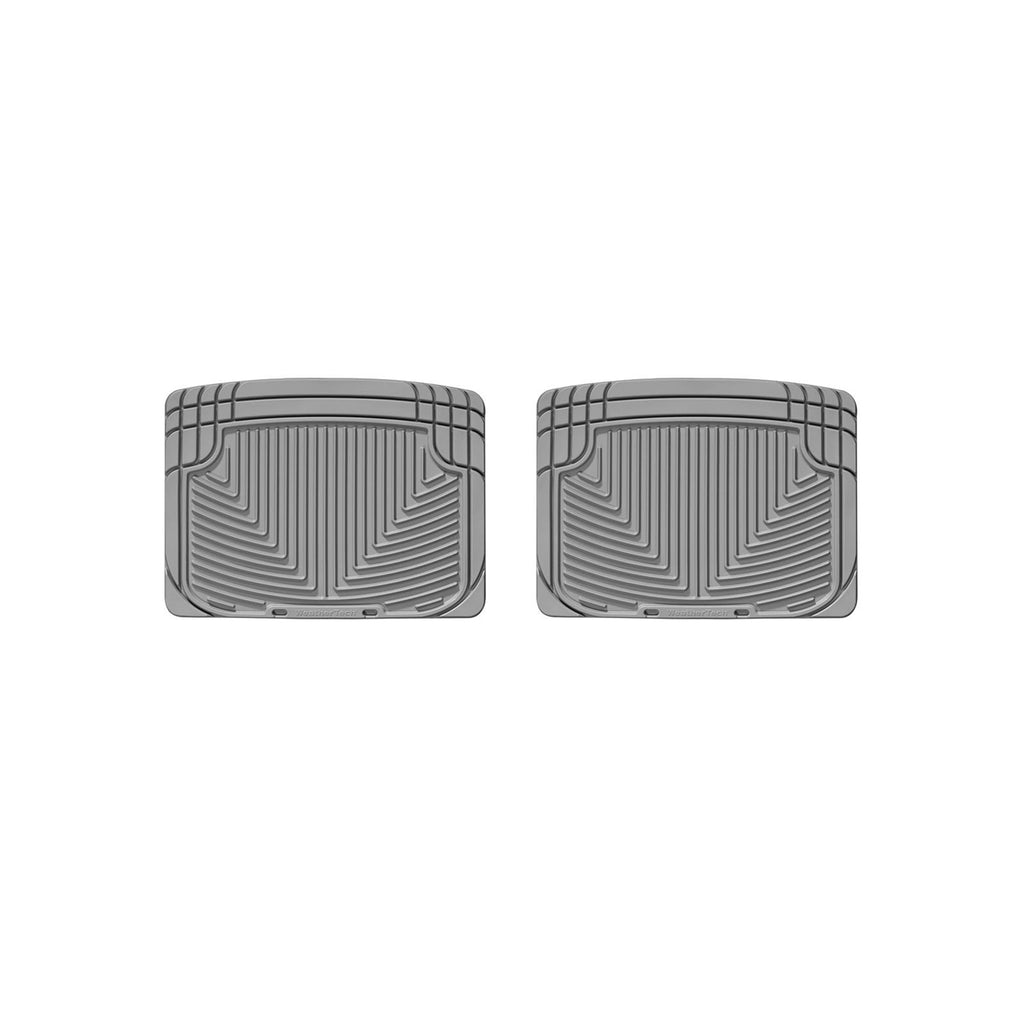 ~(7-Lbs.-35X22x2)~-Grey-Rear-Rubber-Mats-Audi-100-Series-1992---1994
