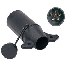 Load image into Gallery viewer, 7-Rv-Blade-To-6-Pole-Round-WO-Led-Battery-Monitor-Univ-Center-Pin--Dust-Cover