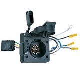 HUSKY TOWING 13165 7 Way Blade and 4 Way Dual To 4 Way Flat On Towed Vehicle With Mounting Bracket
