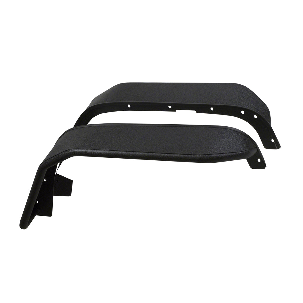 7.5-Inch-Tire-Coverage-Textured-Pwdr-Ctd-Black-1.5-Inch-Steel-Tubing-Set-Of-2