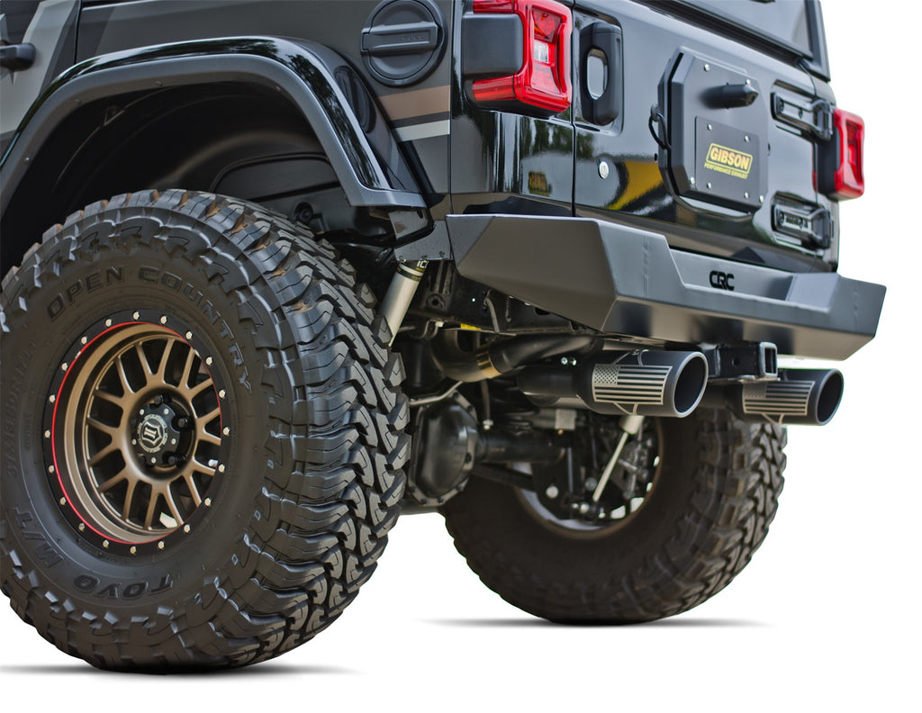 Gibson Performance Exhaust 70-0002 Dual Split Exhaust System for Select Jeep Wrangler