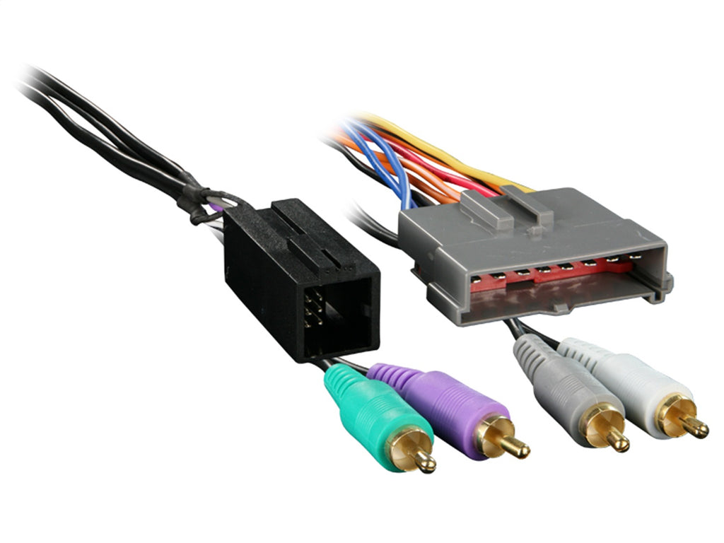 Metra Electronics 70-5510 TURBOWire; Wire Harness for Select Ford Bronco, Ford Contour, Ford Crown Victoria, Ford E-150 Econoline, Ford E-150 Econoline Club Wagon, Ford E-250 Econoline, Ford E-350 Econoline, Ford E-350 Econoline Club Wagon, Ford