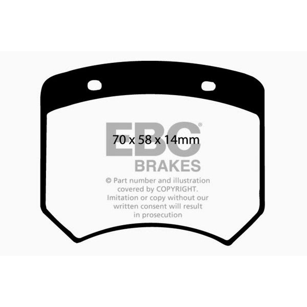 70-73-Rover-Mini-1275-(10In-Wheels)-Greenstuff-Front-Brake-Pads