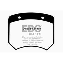 Load image into Gallery viewer, 70-73-Rover-Mini-1275-(10In-Wheels)-Greenstuff-Front-Brake-Pads