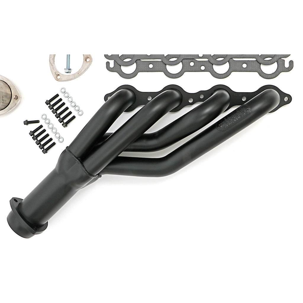 70-81-Camaro-Ls-Swap-Headers;-Mid-Length;Stainless-Steel--Black-Maxx