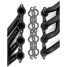 Load image into Gallery viewer, 70-81-Camaro-Ls-Swap-Headers;-Mid-Length;Stainless-Steel--Black-Maxx