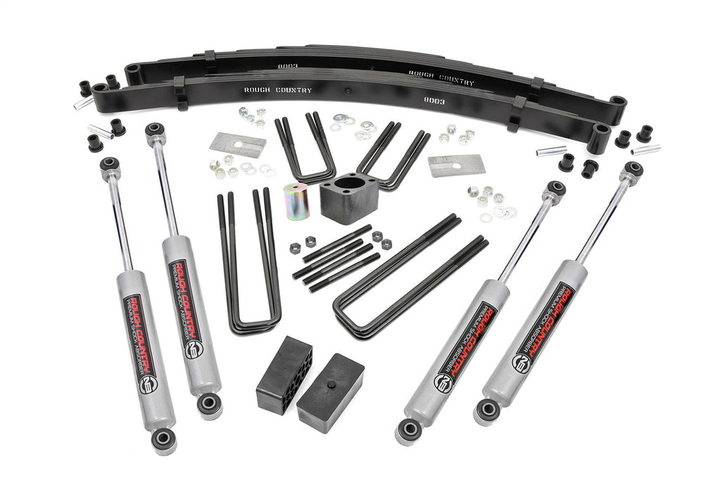 Rough Country 301.20 Suspension Lift Kit w/Shocks for Select Dodge W100 Pickup, Dodge W200 Pickup, Dodge W300 Pickup