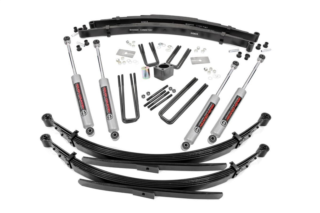 Rough Country 341.20 Suspension Lift Kit w/Shocks for Select Dodge W100, Dodge W150, Dodge W200, Dodge W250, Dodge W300, Dodge W350