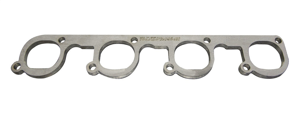 Kooks Custom Headers 70-LSX-DR-200-SS-REV1 GM LSX DR Header Flange. 3/8in. Thick Stainless. D-Shaped Port for 2in.