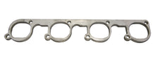 Load image into Gallery viewer, Kooks Custom Headers 70-LSX-DR-213-SS GM LSX DR Header Flange. 3/8in. Thick Stainless. D-Shaped Port for 2-1/8in.