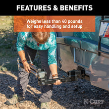 Load image into Gallery viewer, CURT 70001 Rambler Steel RV Tow Bar (7,500 lbs., 2" Shank)