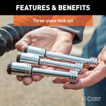 Load image into Gallery viewer, CURT 70005 Steel Tow Bar Lock Set