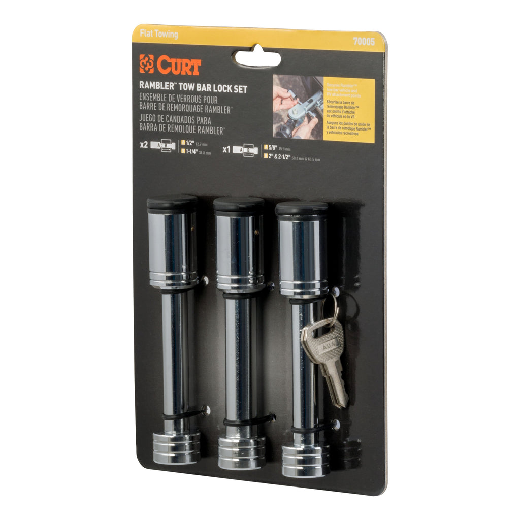 CURT 70005 Steel Tow Bar Lock Set