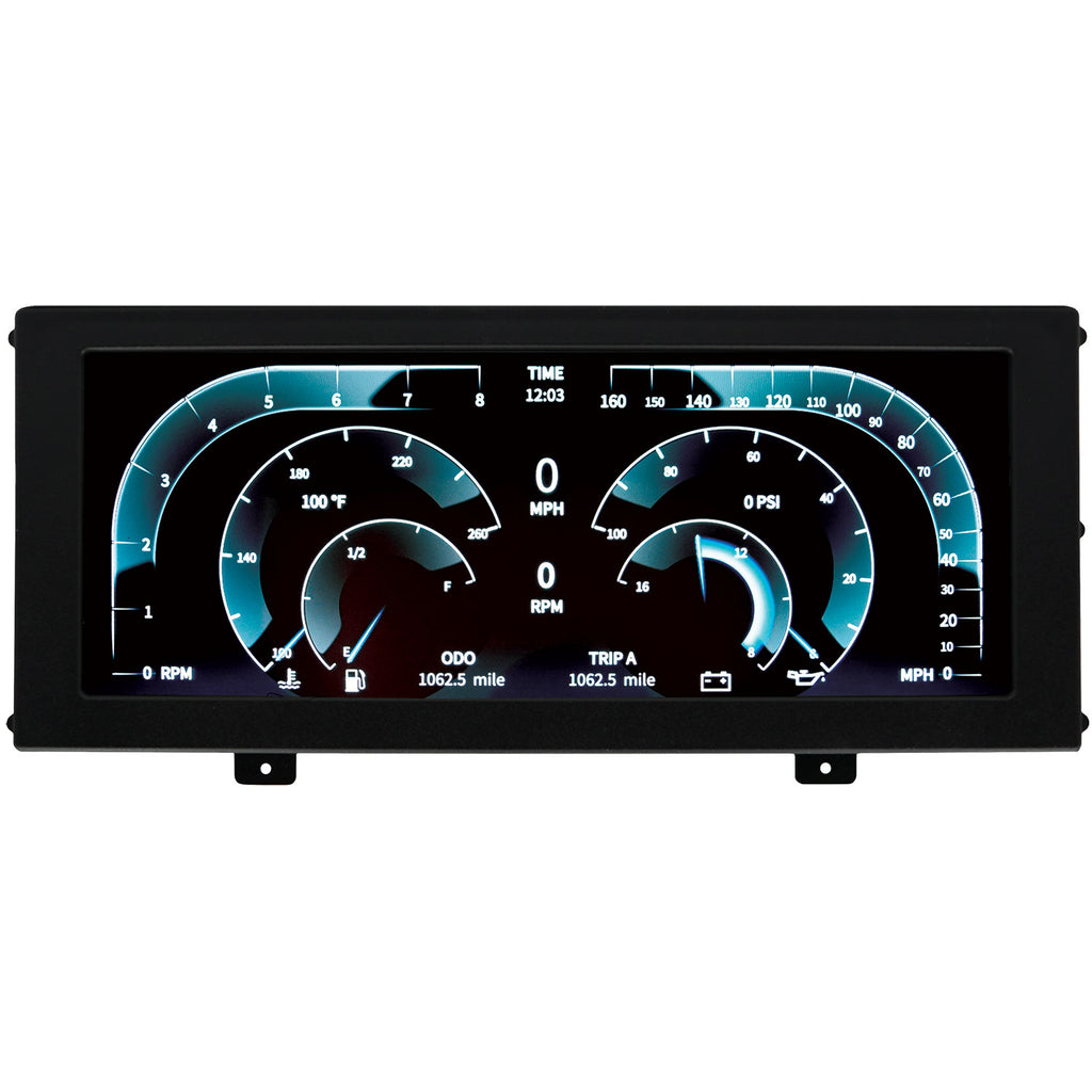 AutoMeter 7000 Digital Instrument Display, Color Lcd, Panel Mount, Universal