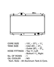 Load image into Gallery viewer, CSF Cooling - Racing &amp; High Performance Division 7000 02-06 Acura RSX High-Performance All-Aluminum Radiator for Select Acura RSX