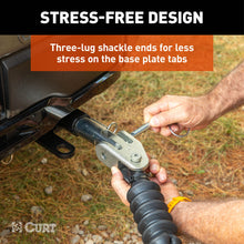 Load image into Gallery viewer, CURT 70012 Seeker Steel RV Tow Bar (10,000 lbs., 2" Shank)
