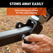 Load image into Gallery viewer, CURT 70012 Seeker Steel RV Tow Bar (10,000 lbs., 2" Shank)