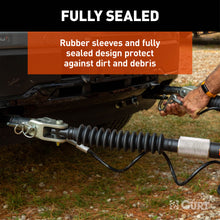 Load image into Gallery viewer, CURT 70012 Seeker Steel RV Tow Bar (10,000 lbs., 2" Shank)